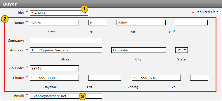 Customer section of R